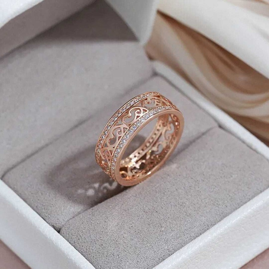 Bagues Paradise Jewels France | Bague L Gante En Lierre Brillant