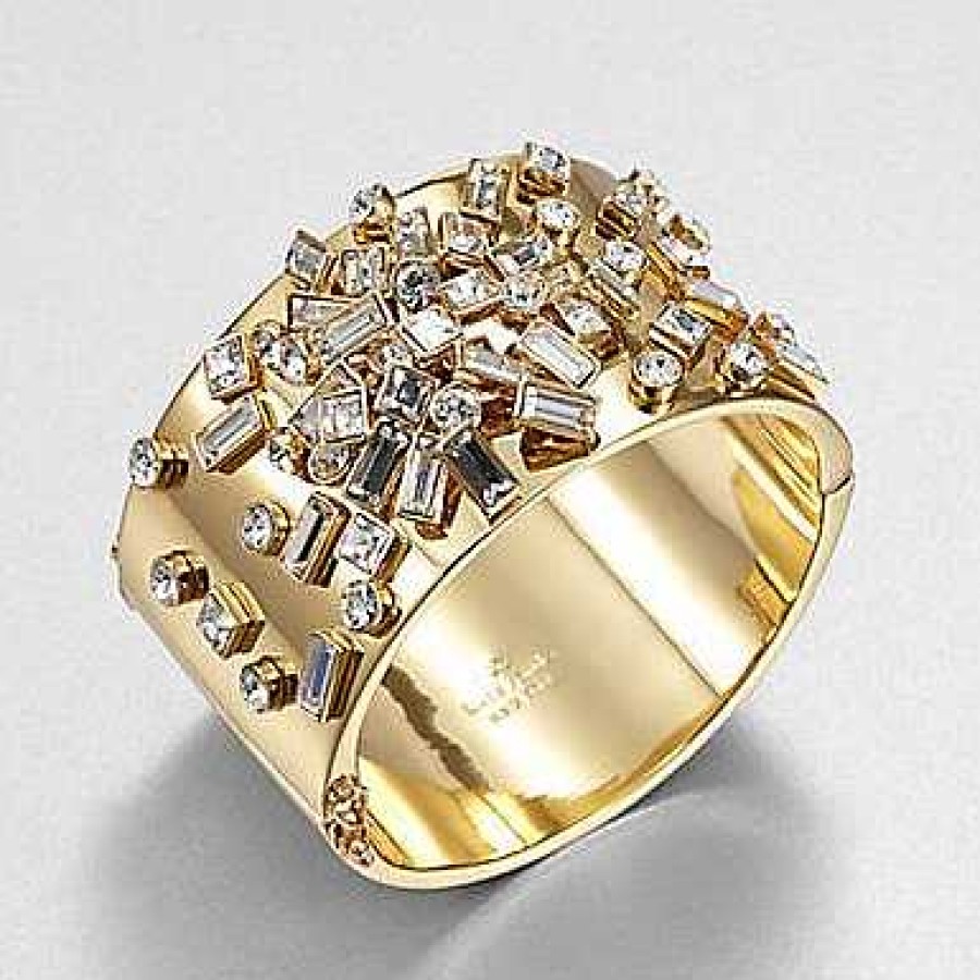 Bagues Paradise Jewels France | Bague Vintage En Zircone Incrust E D'Or