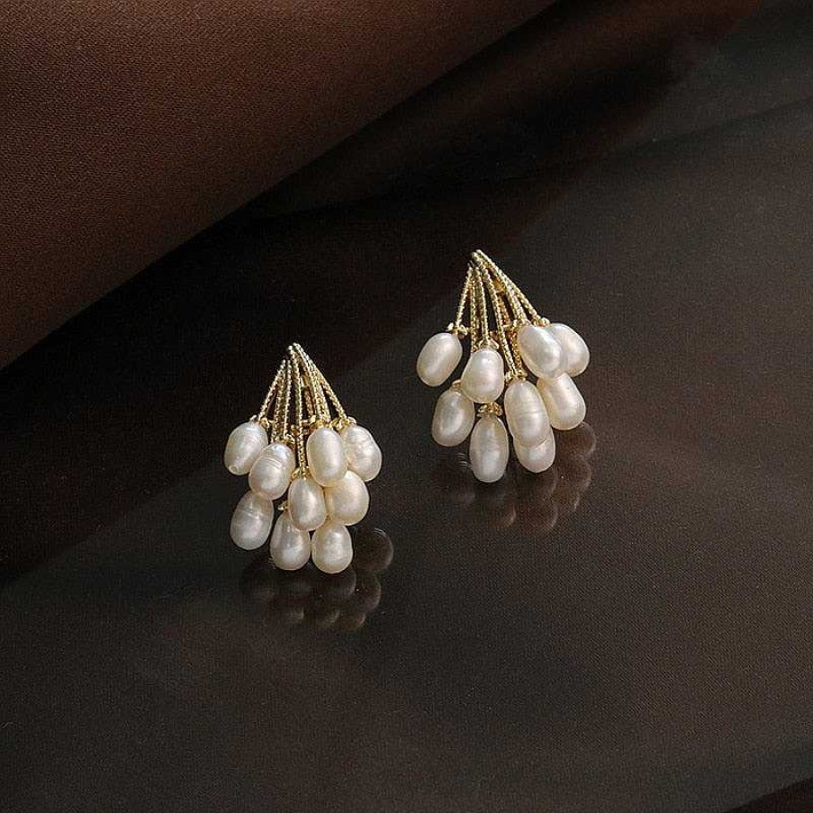 Boucles D'Oreilles Paradise Jewels France | Boucles D'Oreilles Pluie De Perles