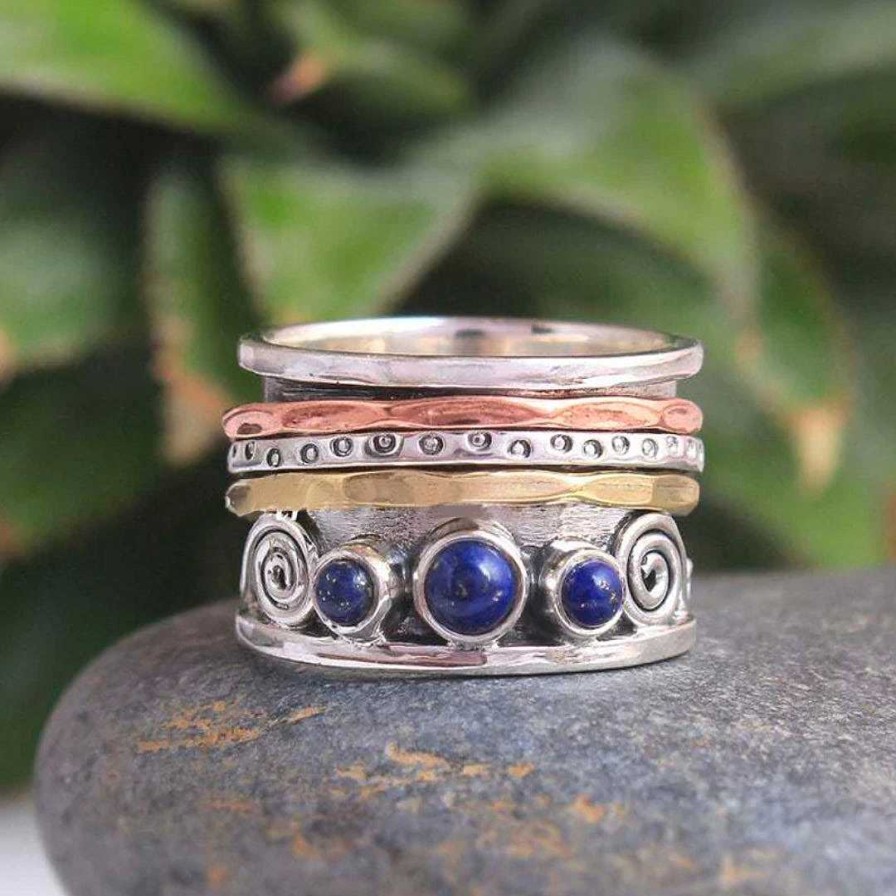 Bagues Paradise Jewels France | Bague Boho En Opale Oc Anique En Argent