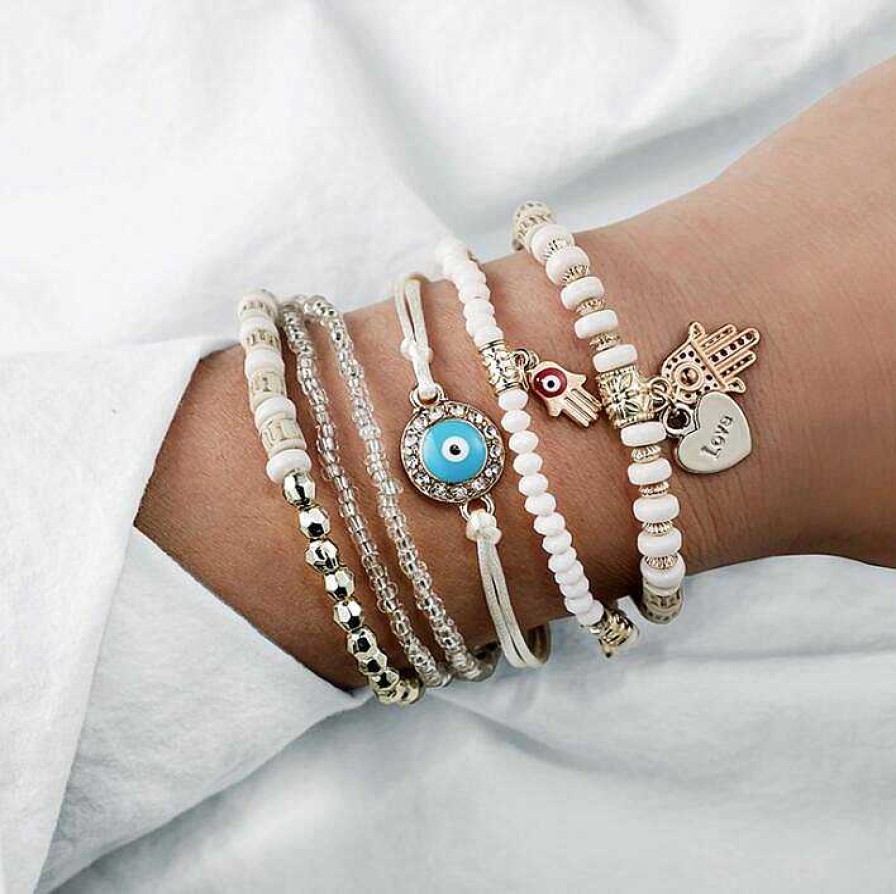 Bracelets Paradise Jewels France | Pack De Bracelets Hamsa