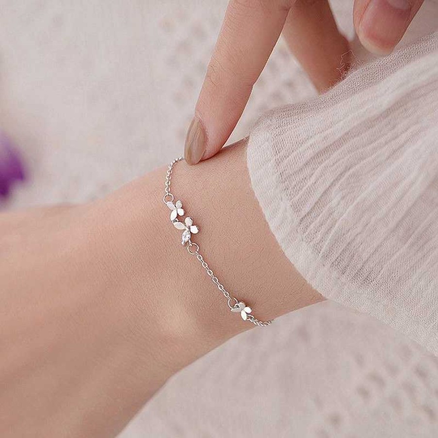 Bracelets Paradise Jewels France | Bracelet Papillon En Argent