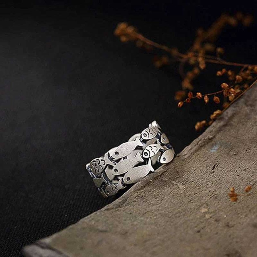 Bagues Paradise Jewels France | Bague Poisson En Argent