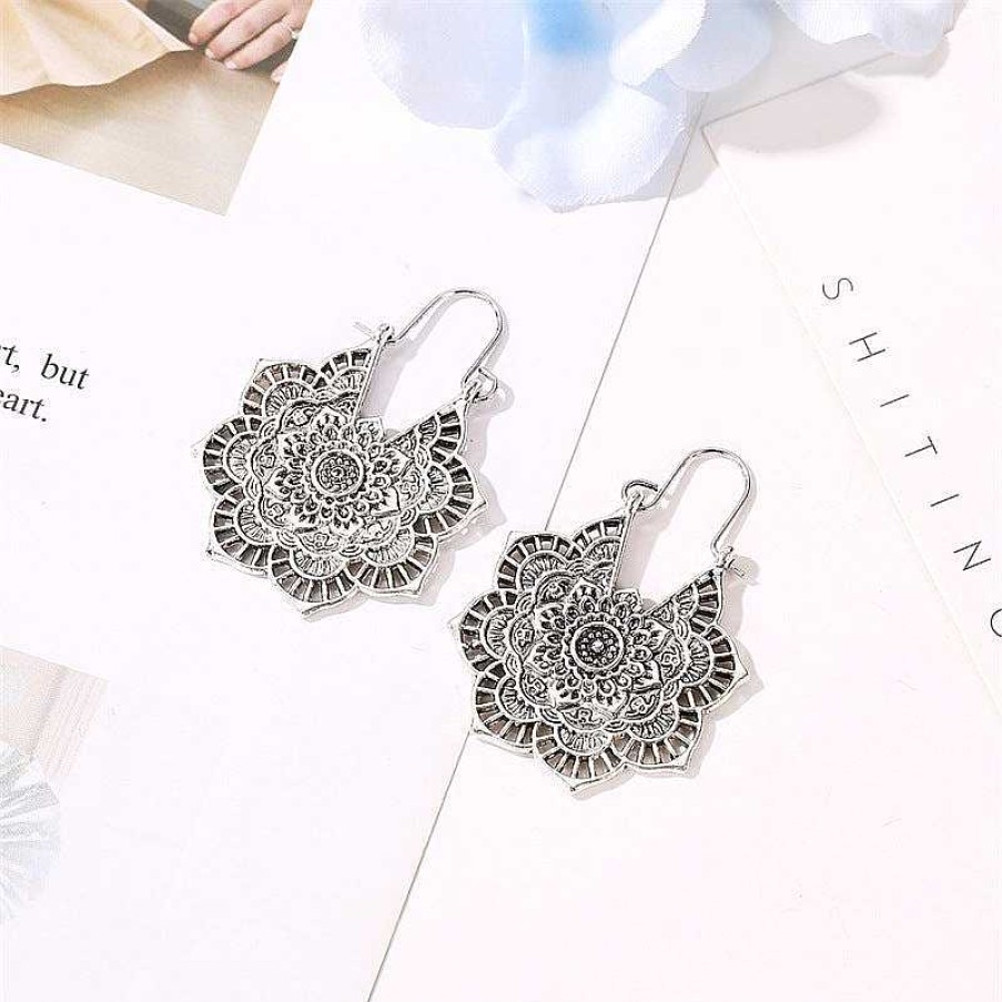 Boucles D'Oreilles Paradise Jewels France | Boucles D' Eilles Mandala En