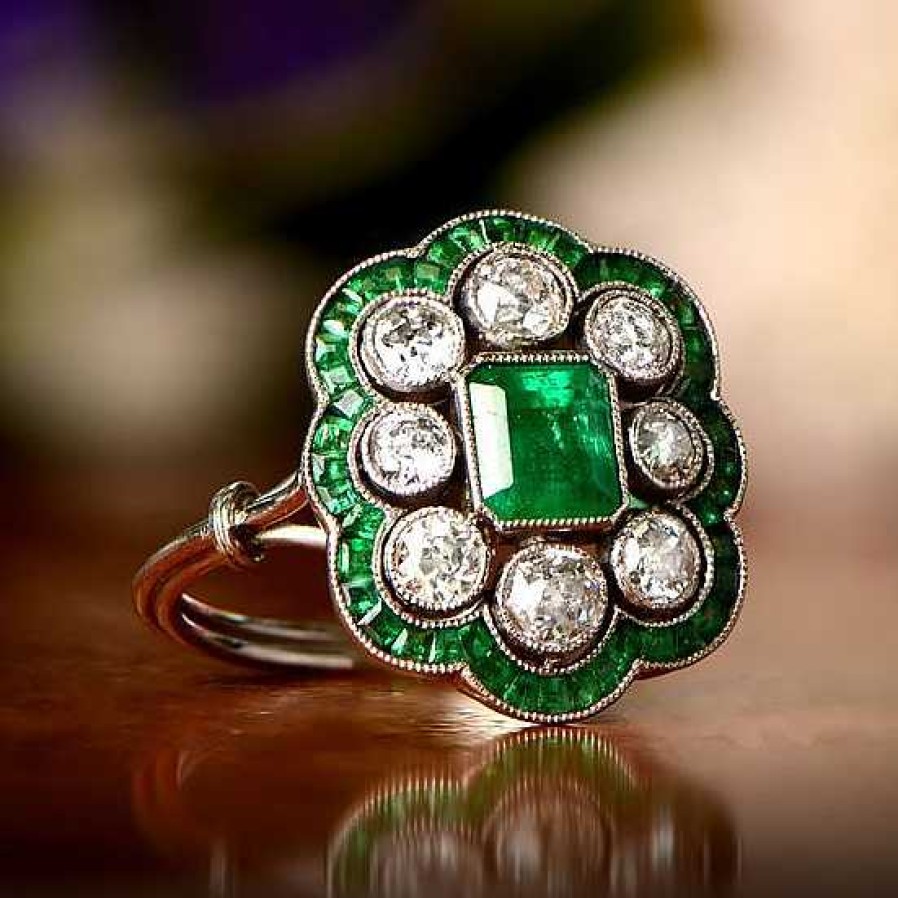 Bagues Paradise Jewels France | Bague Vintage En Meraude