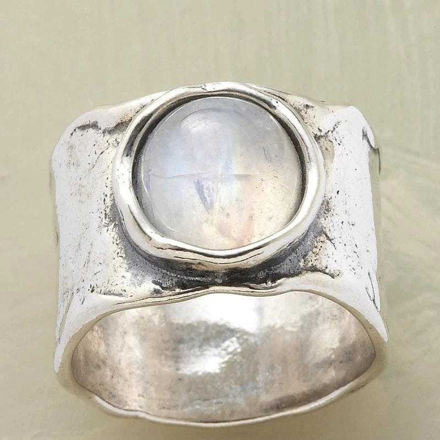 Bagues Paradise Jewels France | Bague Pierre De Lune En Argent