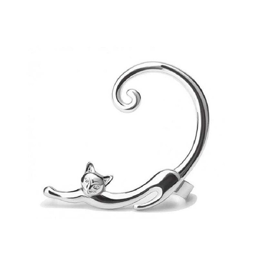 Boucles D'Oreilles Paradise Jewels France | Boucle D' Eille Chat De Luxe En