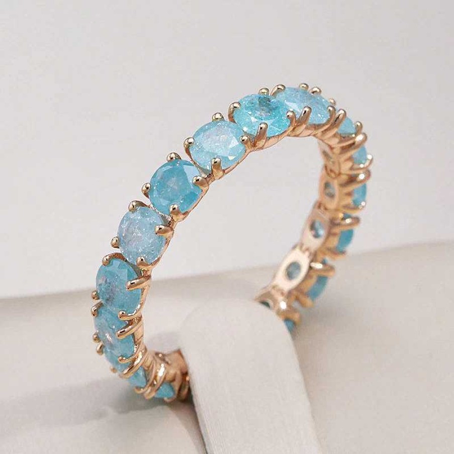 Bagues Paradise Jewels France | Bague Pierre Ronde En Or