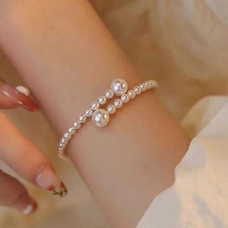 Bracelets Paradise Jewels France | Bracelet L Gant En Perles Ouvertes