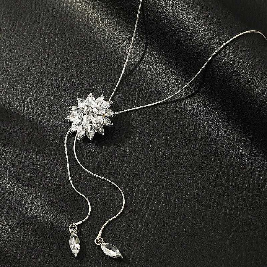 Colliers Paradise Jewels France | Collier En Cristal Argent