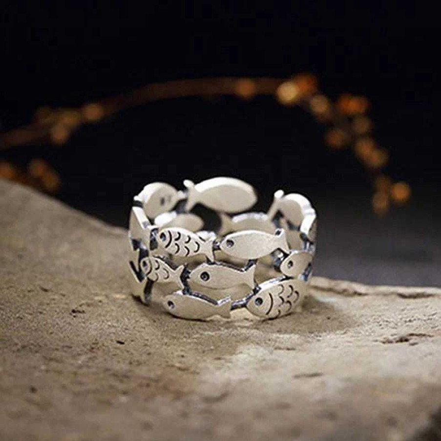 Bagues Paradise Jewels France | Bague Poisson En Argent