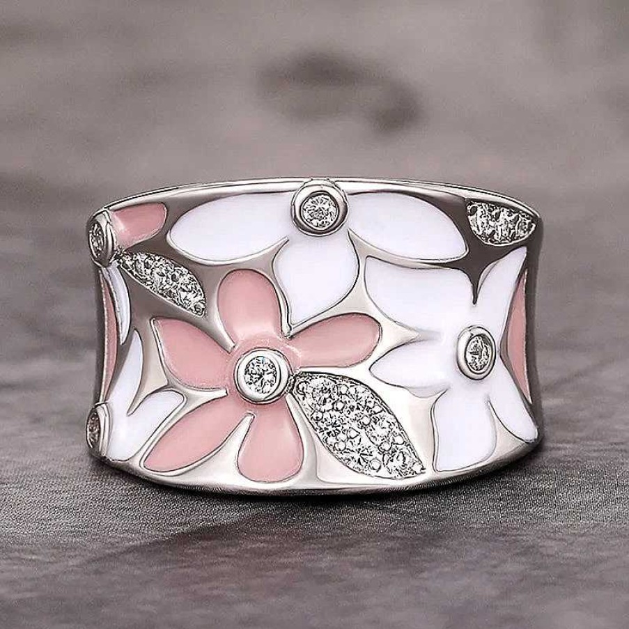 Bagues Paradise Jewels France | Bague Vintage Fleur Zirconia