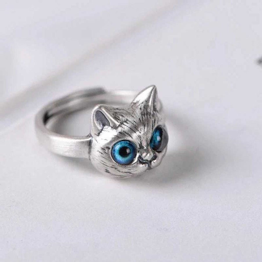 Bagues Paradise Jewels France | Bague R Glable En Argent Pour Chat