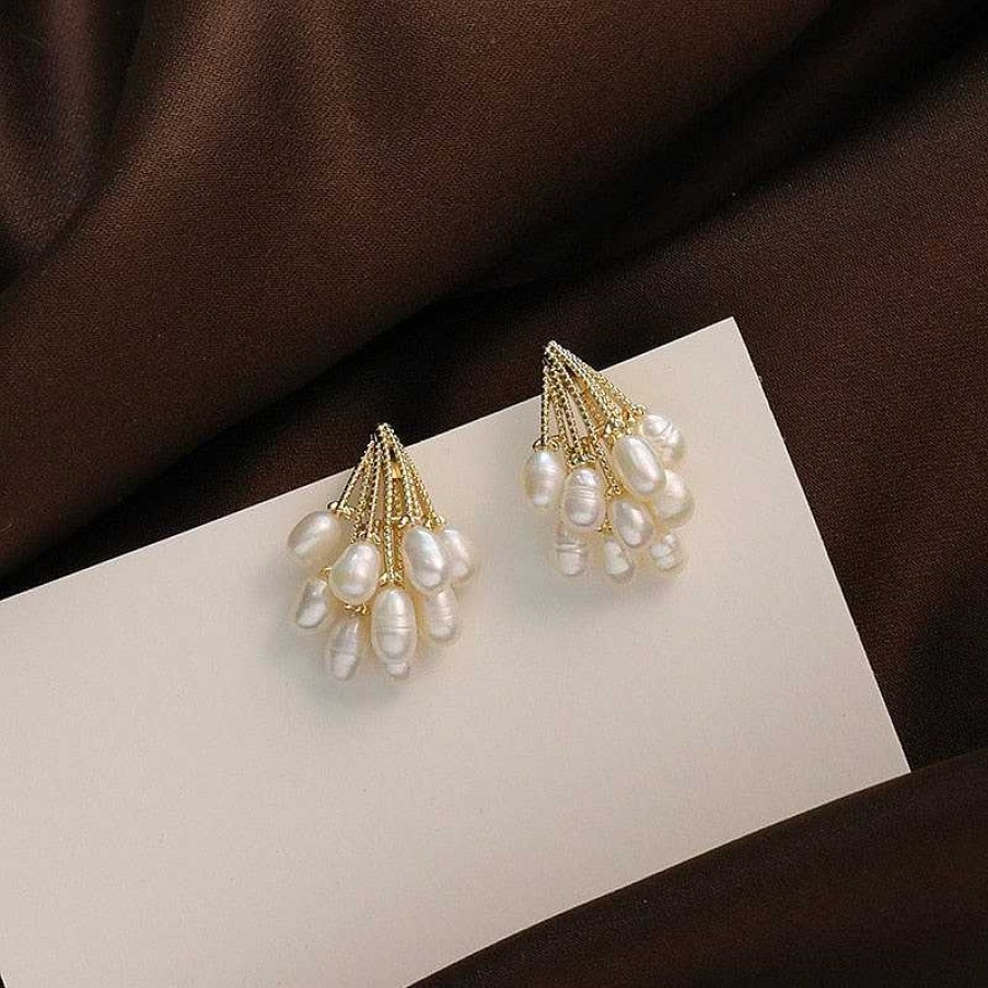 Boucles D'Oreilles Paradise Jewels France | Boucles D'Oreilles Pluie De Perles