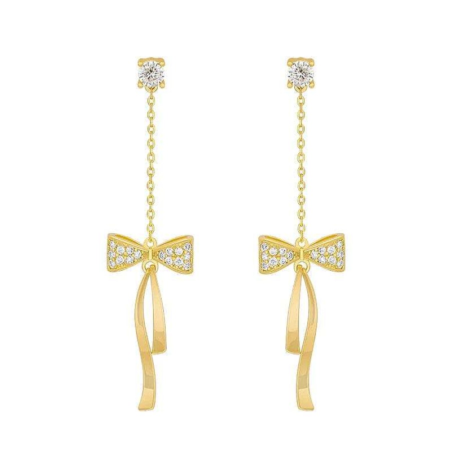 Boucles D'Oreilles Paradise Jewels France | Boucles D'Oreilles Avec N Ud En Cristal