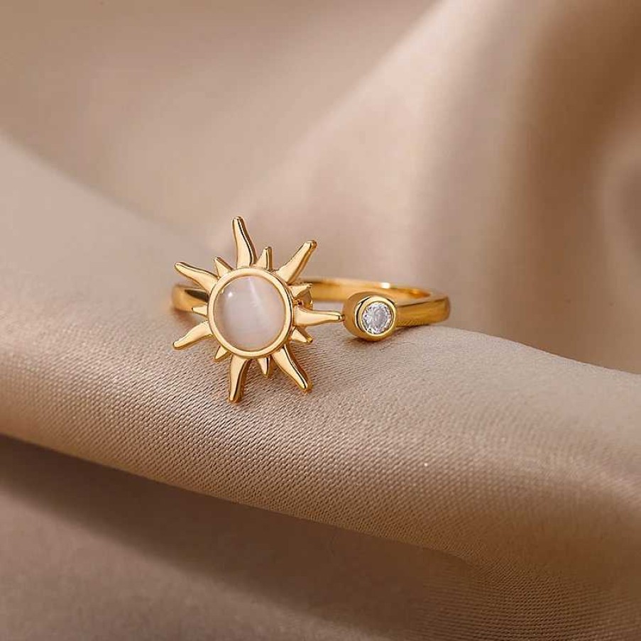 Bagues Paradise Jewels France | Bague Soleil En Or