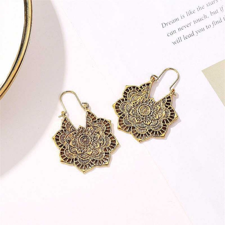 Boucles D'Oreilles Paradise Jewels France | Boucles D' Eilles Mandala En