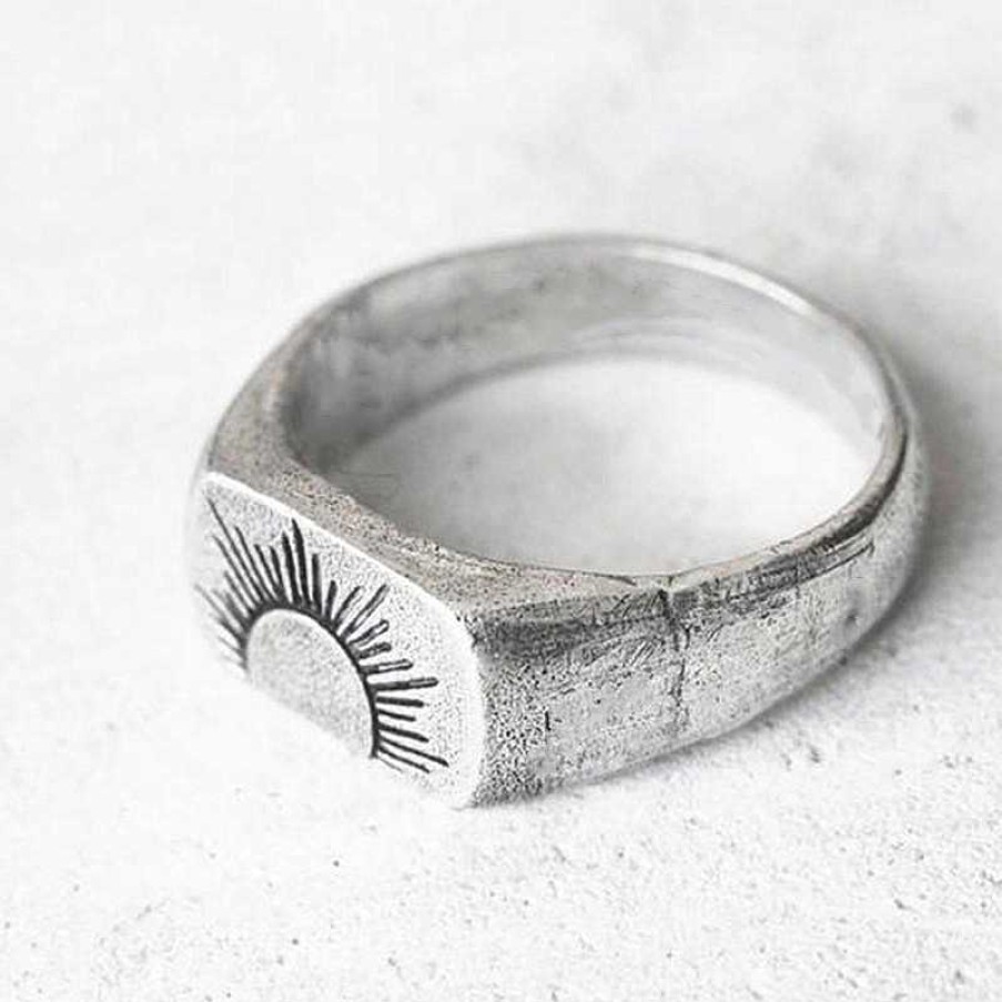 Bagues Paradise Jewels France | Bague Solaire Vintage En Argent