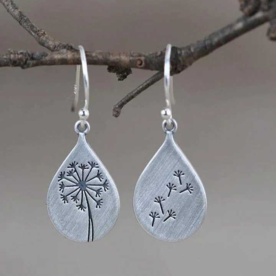 Boucles D'Oreilles Paradise Jewels France | Boucles D'Oreilles Pissenlit En Argent 925