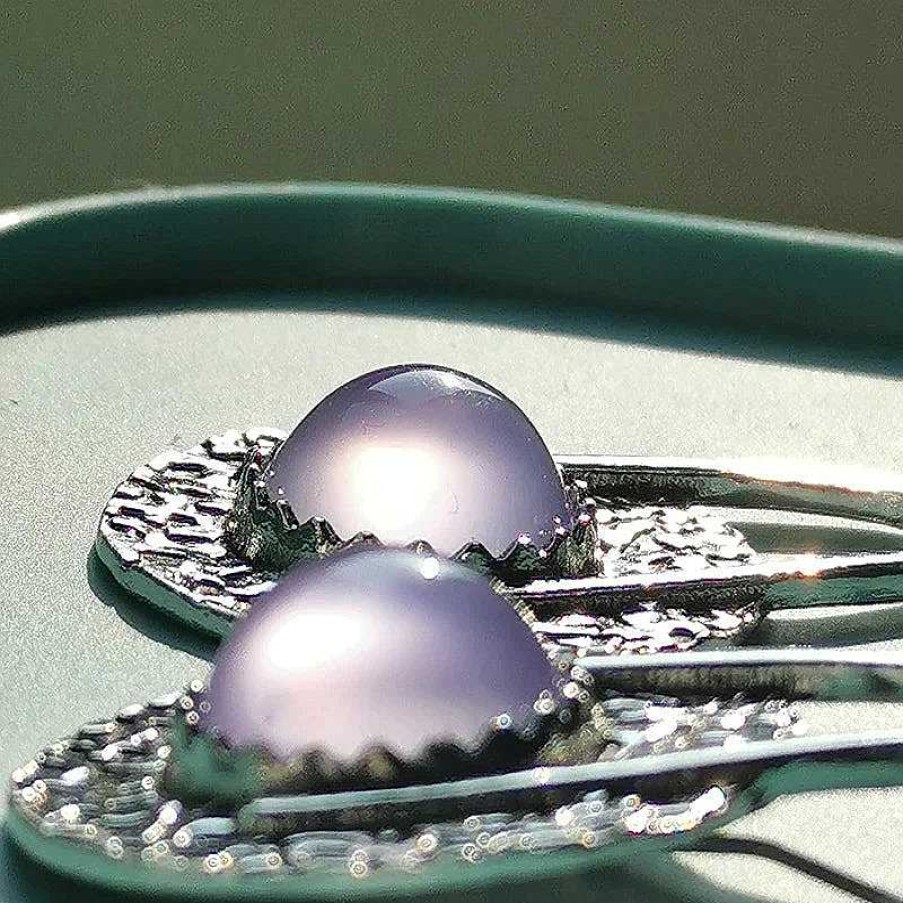 Boucles D'Oreilles Paradise Jewels France | Boucles D'Oreilles Boh Me Avec Pierres Violettes En Argent Sterling