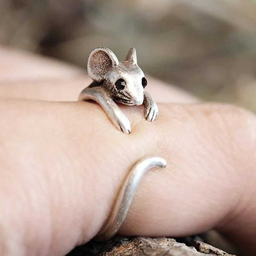 Bagues Paradise Jewels France | Bague Souris R Glable En Argent