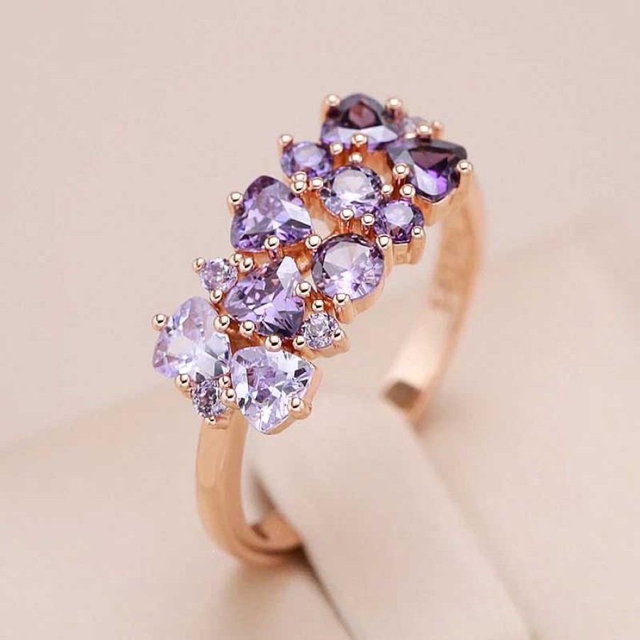 Bagues Paradise Jewels France | L Gante Bague Mauve