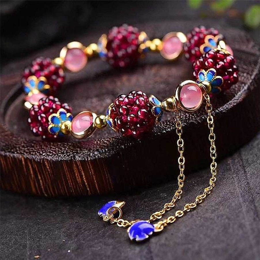 Bracelets Paradise Jewels France | Bracelet Pierre Naturelle Grenade