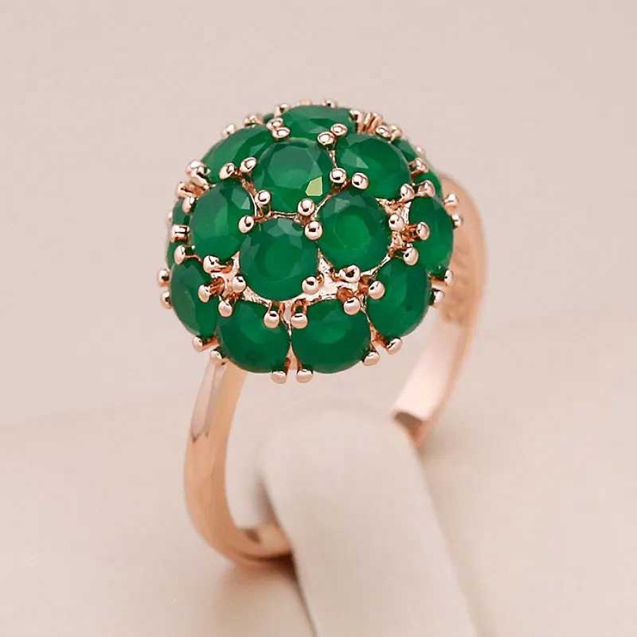 Bagues Paradise Jewels France | Bague Verte L Gante